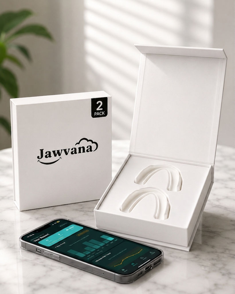 Jawvana 2-pack box with clear Smart Guards